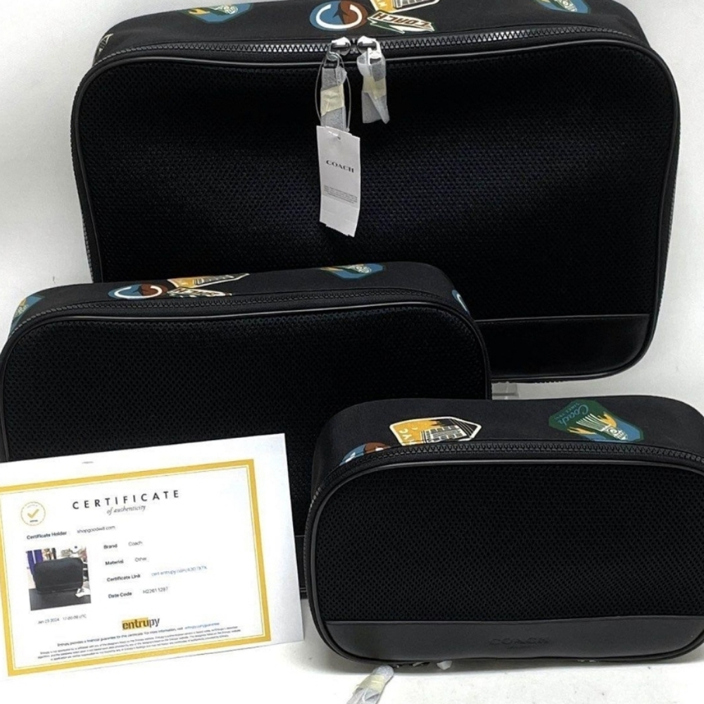 Coach Packing Cube Nesting Set